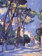 Street Scene,France Samuel John Peploe